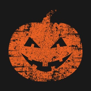 Vintage Halloween Pumpkin Design, Jack O Lantern Pumpkin T-Shirt