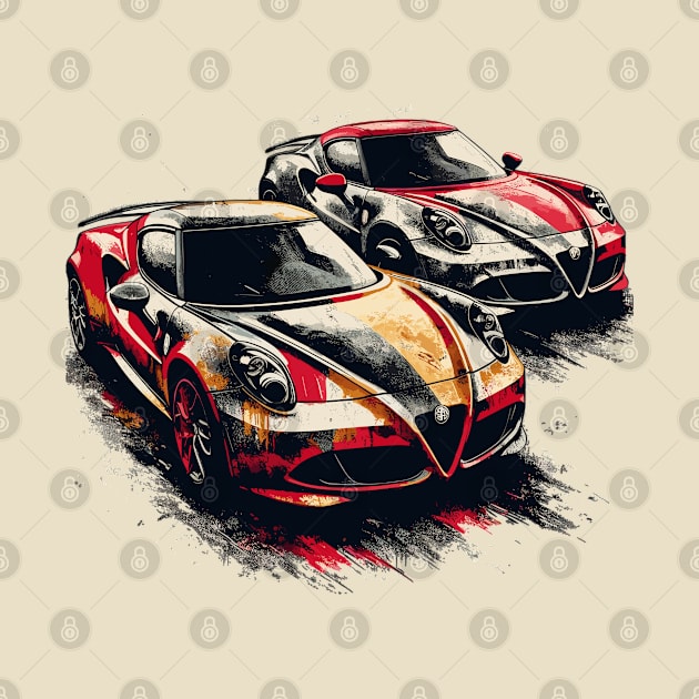 Alfa Romeo 4C by Vehicles-Art