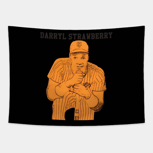 Darryl Strawberry Tapestry by lmsmarcel