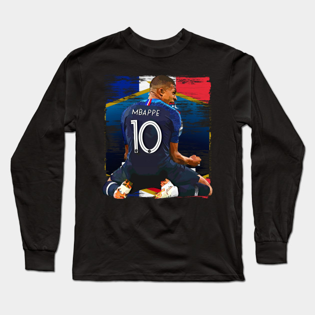 kylian mbappe long sleeve jersey