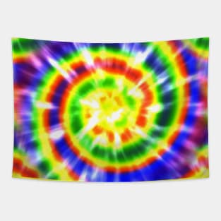 Tie Dye Psychedelic Rainbow Tapestry