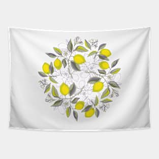 Lemon pattern Tapestry