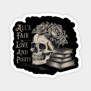 all s fair in love and poetry the tortured poets department Magnet