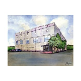 The Office Pam's Watercolor of Dunder Mifflin T-Shirt