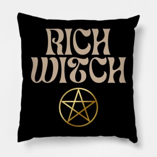 Rich Witch Pillow