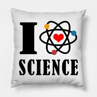 i love science Pillow