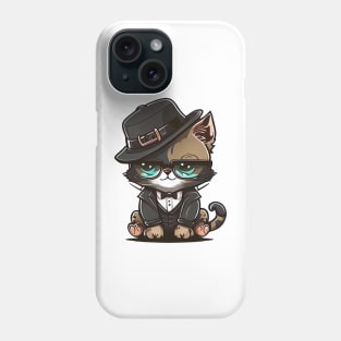 Cute pet, funny pet, boss pet, pirate pet, gangster pet, lovely pet. Phone Case