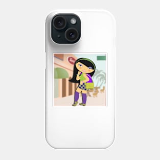 TropoGirl - In the mall Phone Case