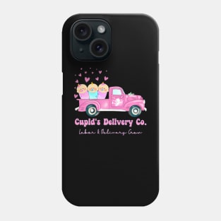 Cupids Delivery Co Funny Ld Crew Valentines Day Truck Phone Case