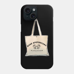 Rose apothecary bag Phone Case