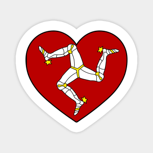 Heart - Isle of Man Magnet