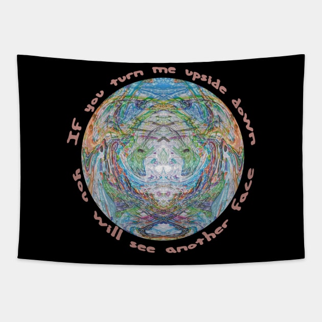 If you turn me upside down Tapestry by Againstallodds68