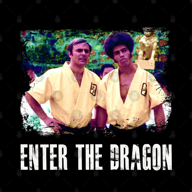 Enter the Elegance Bruce's Impact on Stylish  the Dragon on Wearable Canvas by Silly Picture