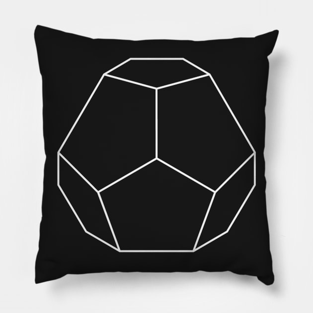 Docadehedron Pillow by Sirenarts