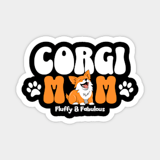 Corgi Mom Magnet