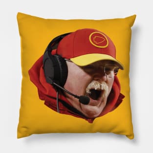 Frozen Moustache Andy Reid Chiefs Pillow