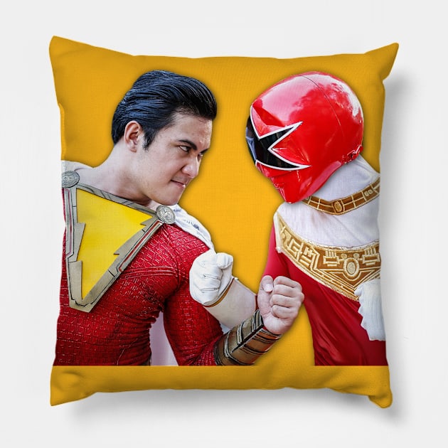 Cantada Force Shazam Ranger Pillow by CantadaForce