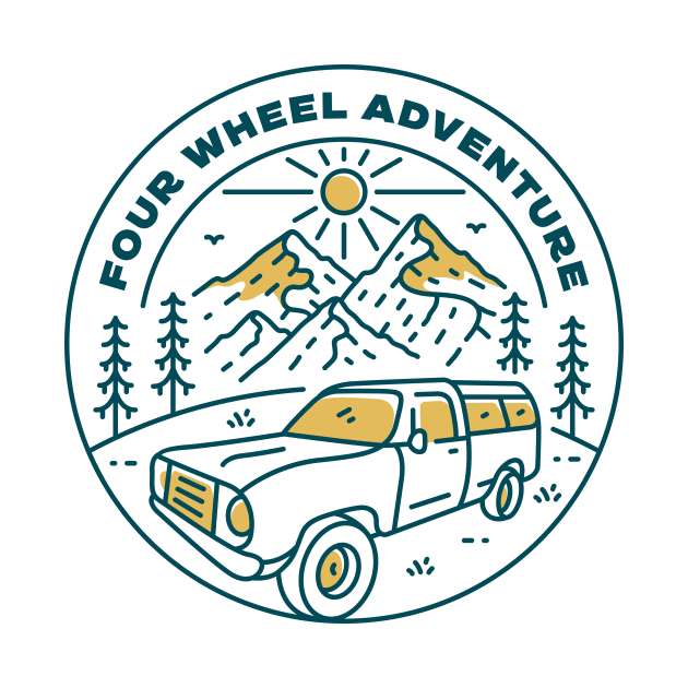 Four Wheel Adventure by VEKTORKITA