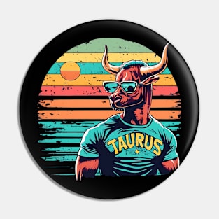 Taurus Sunset Dreamscape: Zodiac Vacation Vibes Pin