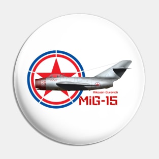 Mikoyen-Gurevich MiG-15 (North Korea) Pin