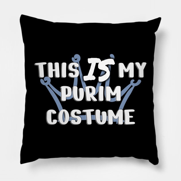 This IS my Purim costume Pillow by cuteandgeeky