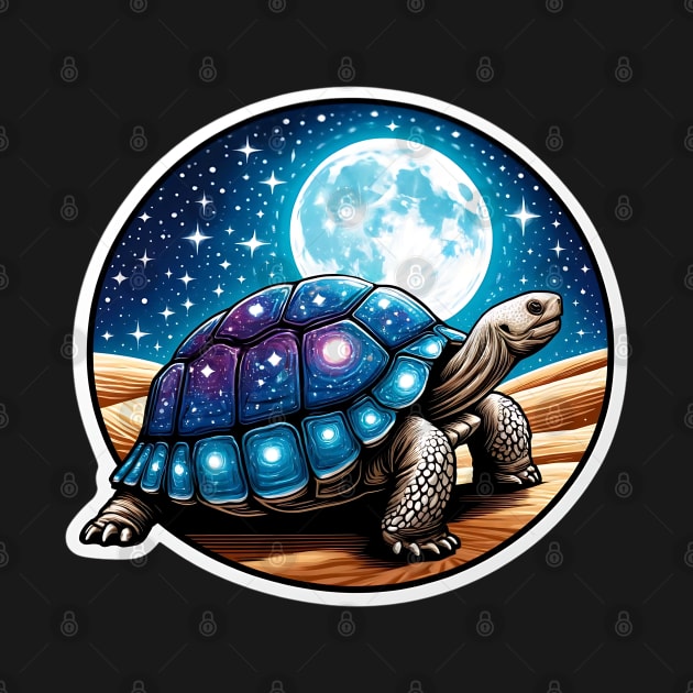 Midnight Sheller Desert Tortoise by TaansCreation 