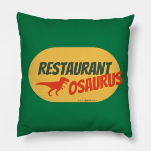 Restaurantosaurus Pillow