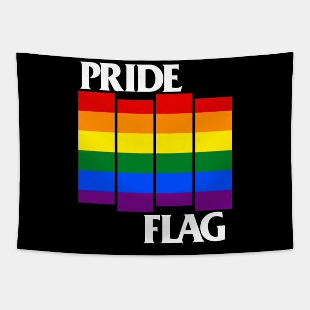 Pride Flag Tapestry by WithinSanityClothing