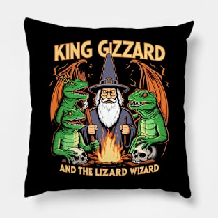 king gizzard and the lizard wizard Pillow