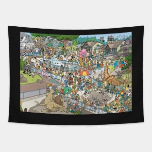 Zoo Escape Tapestry