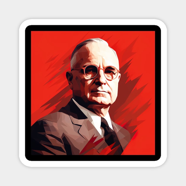 Harry S. Truman Magnet by ComicsFactory