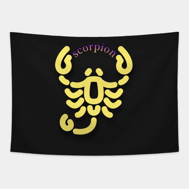 scorpion Tapestry by zzzozzo