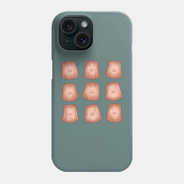 Happy Little Caneles Phone Case by Carabara Designs