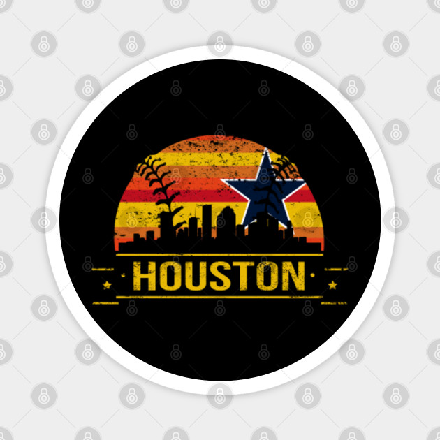 Houston Baseball Throwback Retro Astro Stripe 2021 T Shirt