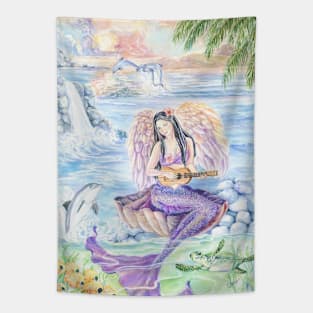 Hawaiian Mermaid, Pacific Mermaid Tapestry