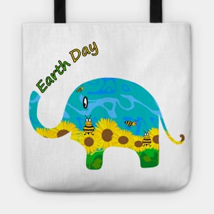 EARTH Day Celebration Elephant Tote