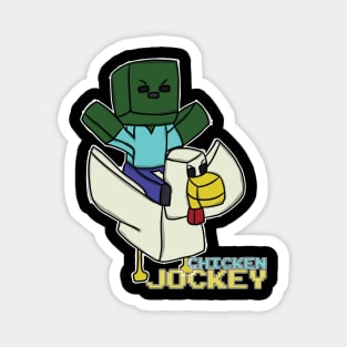 Chicken Jockey - Minecraft Magnet