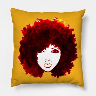 Autumn Afro Natural Hair Curly Hair Tshirt/Tees Pillow