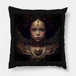 Living Dolls of Ambiguous Royal Descent Pillow