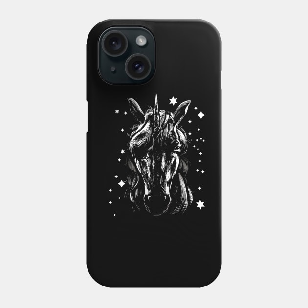 Believe In Magic Unicorn Phone Case by ArtRoute02