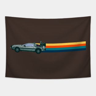 Delorean Tapestry