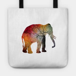 Elephant animal art #elephant Tote