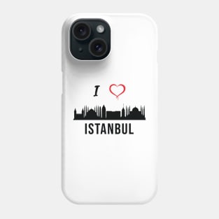 I love Istanbul Skyline Turkish Kurdish Zazaki Culture Phone Case