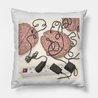 Recharge your brain Pillow