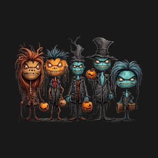 5 scary creatures T-Shirt