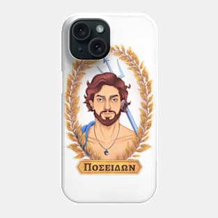 Poseidon Olympian God Greek Mythology Ποσειδων Phone Case