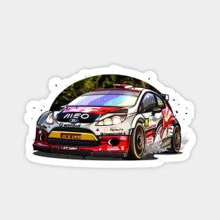 Ford Fiesta WRC RRC - Bernardo Sousa Portugal Magnet