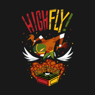 Highfly! (green red yellow) T-Shirt