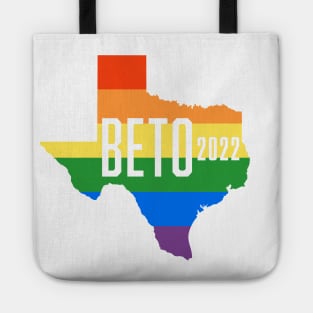 LGBTQ Beto O'Rourke For Texas 2024 | Beto Orourke 2022 Texas Governor | LGBT Gay Pride T-Shirt Tote