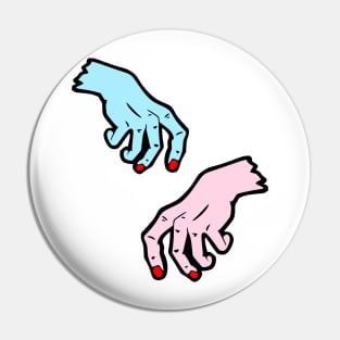 Zombie Hands mix Pin